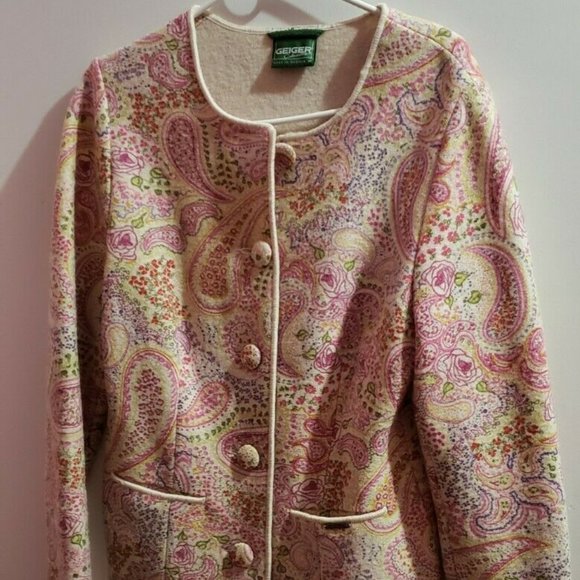 Geiger Collections Sweater Size 42 Womens Multi-co - Picture 1 of 6